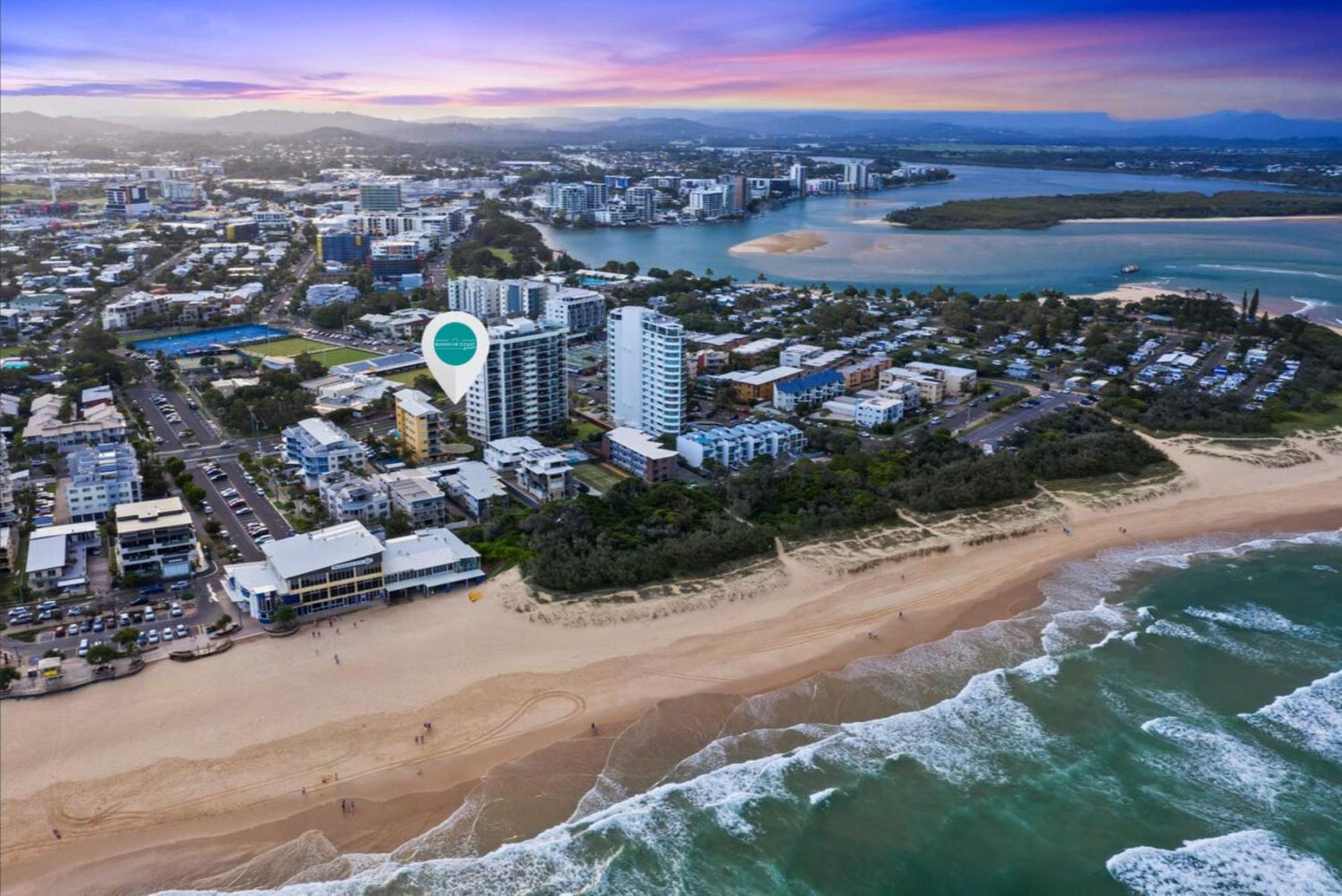 Sunshine Towers Boutique Apartments Maroochydore Exterior foto